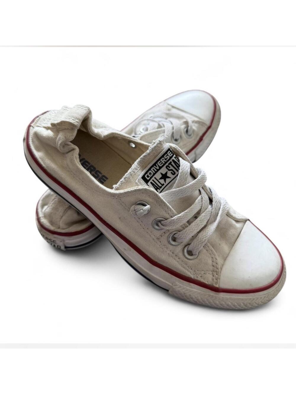 Women’s white all star shoreline  converse